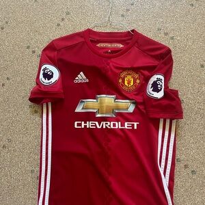 Adidas Manchester United Red Soccer Jersey